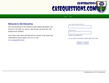 Tablet Screenshot of cqinteractive.com